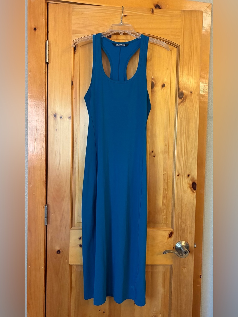 Arc'teryx Teal Blue Racerback Maxi Dress